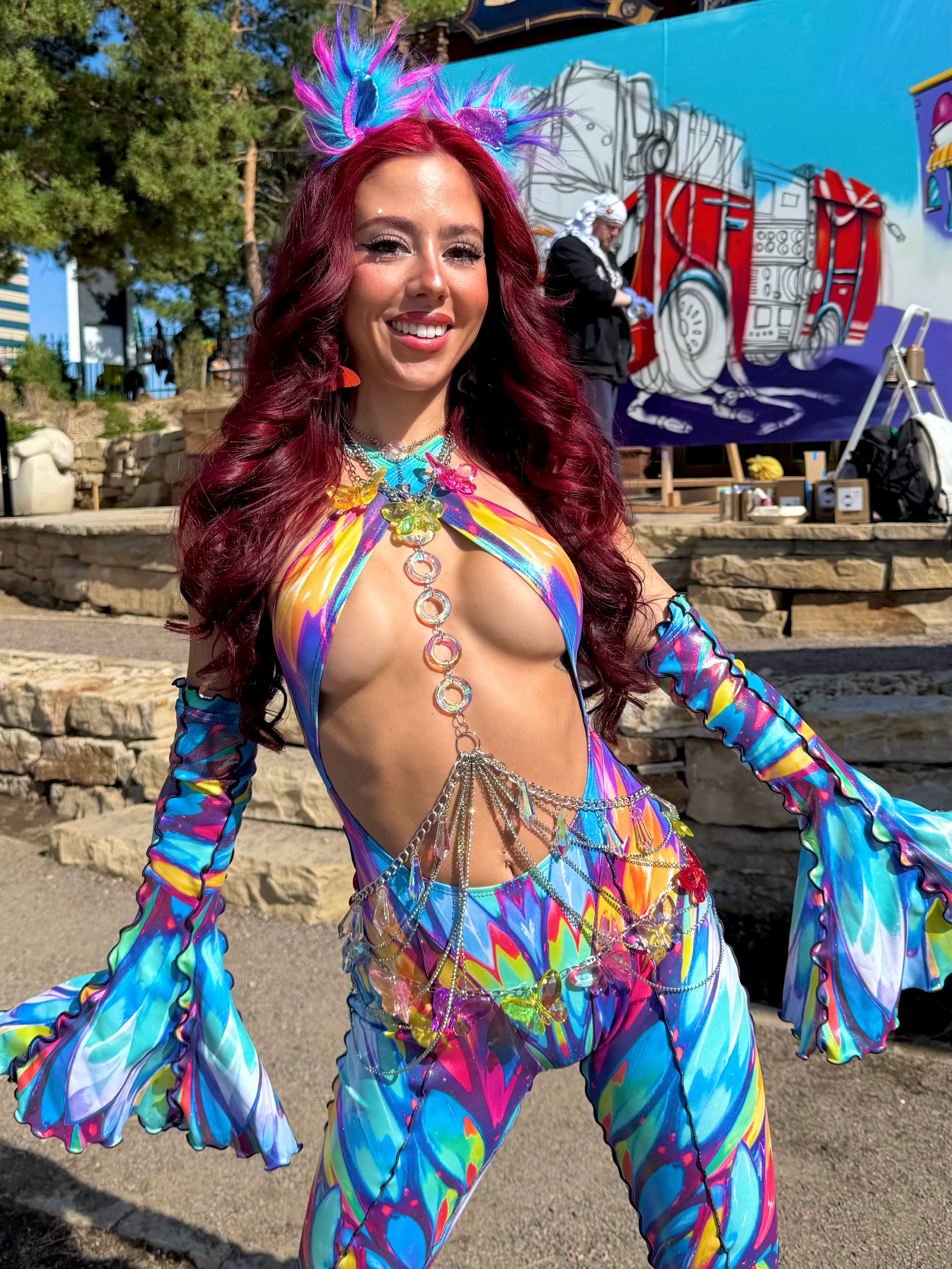 Spin Theory Criss Cross Romper customer photo 1