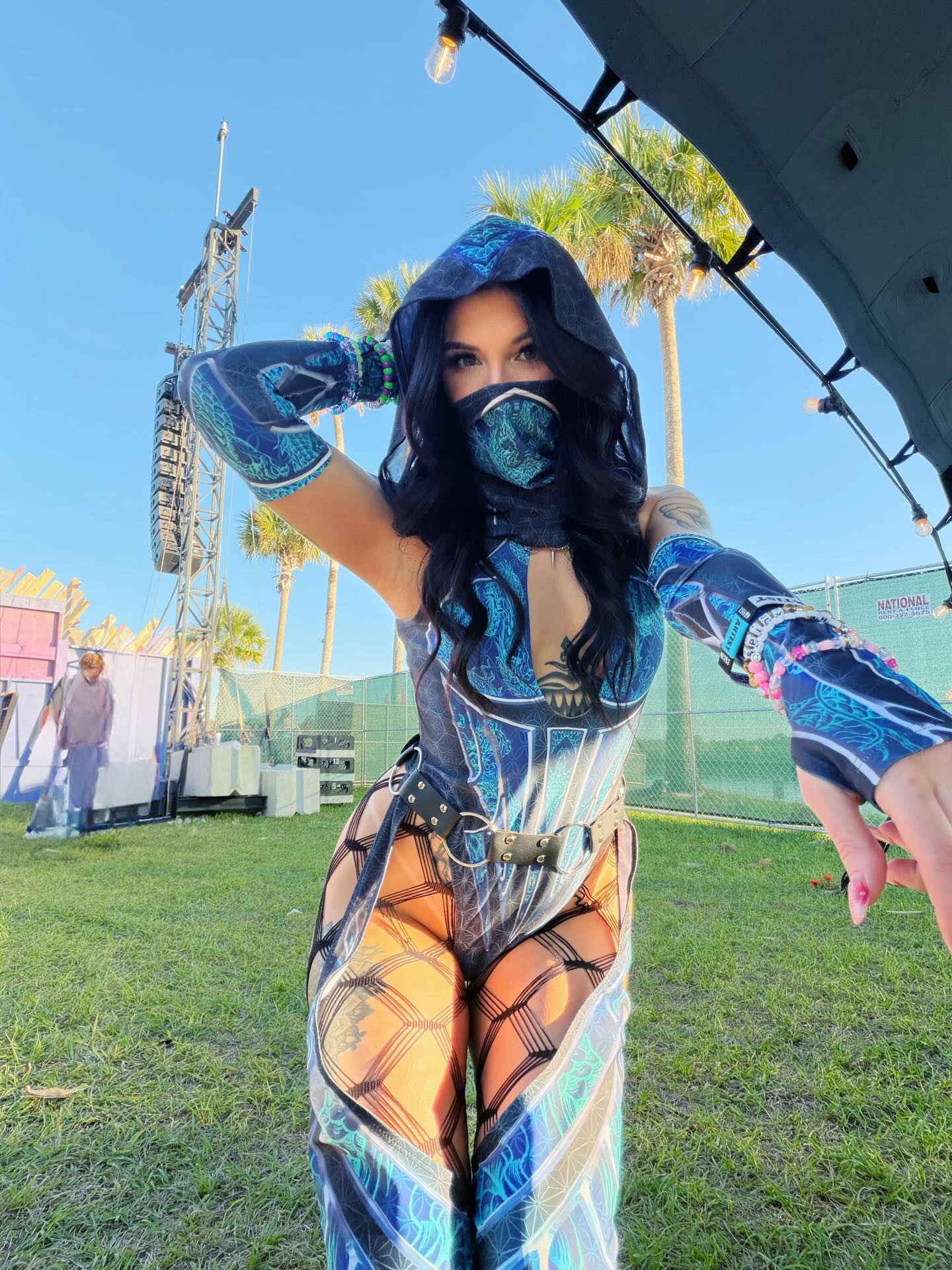 Cold Steel Cut-Out Catsuit customer photo 1
