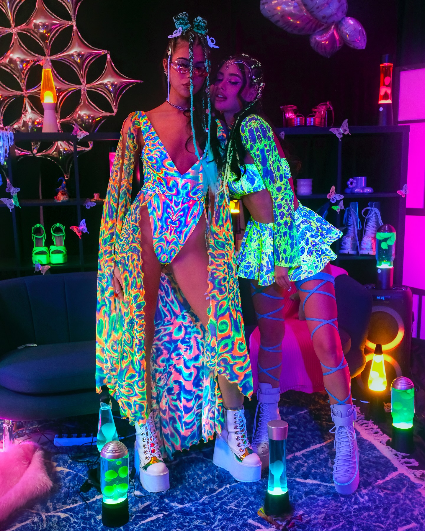 Tied & Dyed  Winged Bodysuit customer photo 1