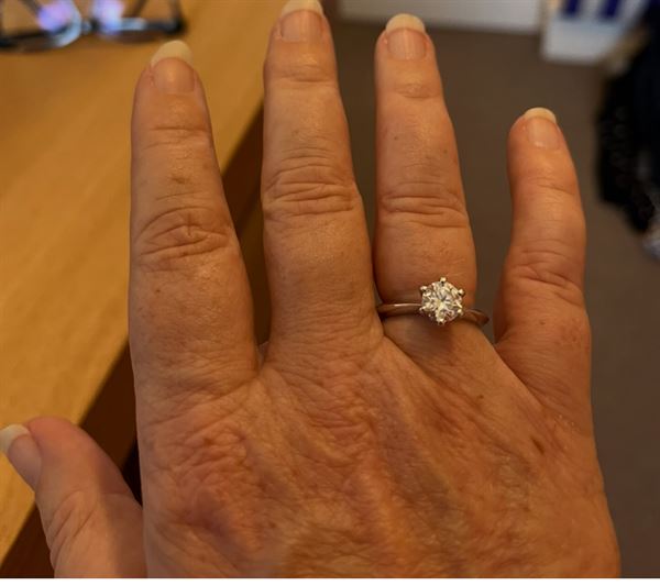 An XVI Latorre ring photographed by its owner