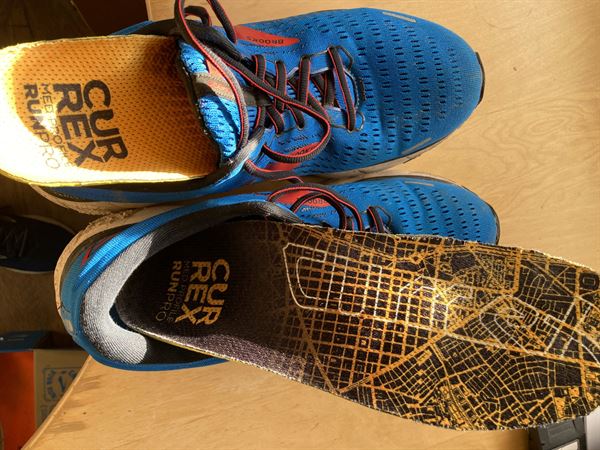 Semelles de chaussures CURREX RunPro Med