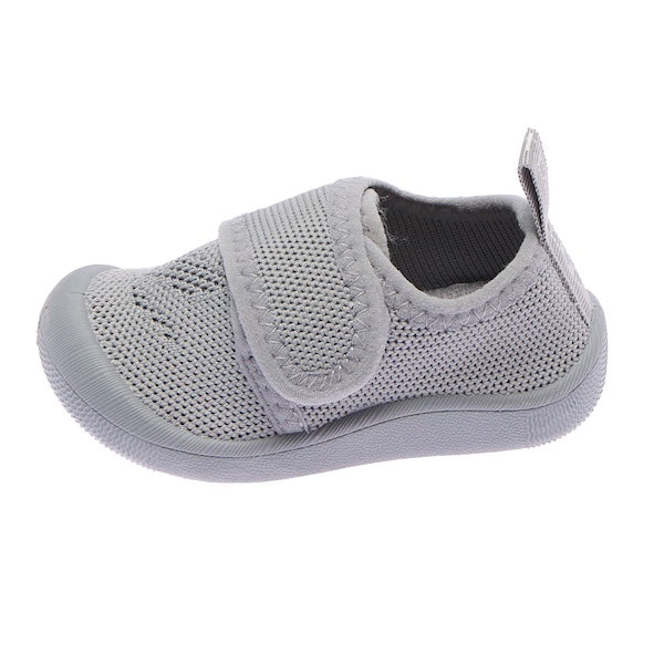 Attipas Zoo Navy Ergonomic First Shoes For Boys – Infants/Toddlers, Non-Slip Sole, Slip-On, Blue