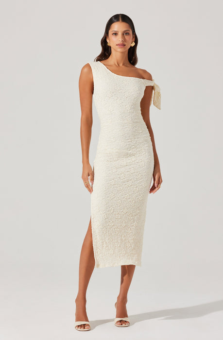 Emely Off Shoulder Midi Dress - ASTR the Label