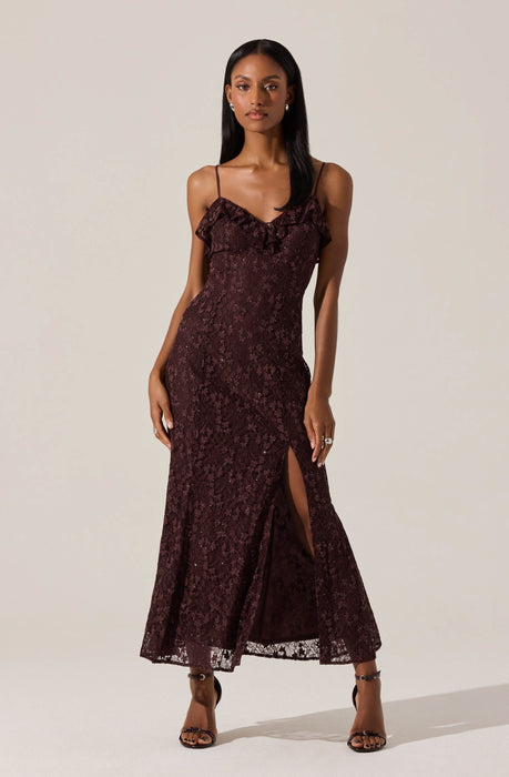 Leonie Floral Lace Maxi Dress - ASTR the Label