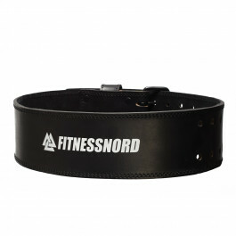 Træningsbælte i læder