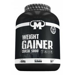 MAMMUT WEIGHT GAINER CRASH 5000, 4500 g 