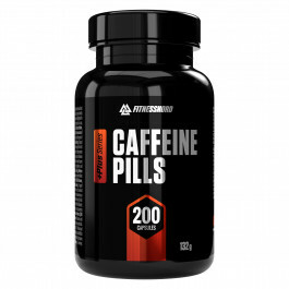 FITNESSNORD KOFFEINPILLER 200 mg 200 stk