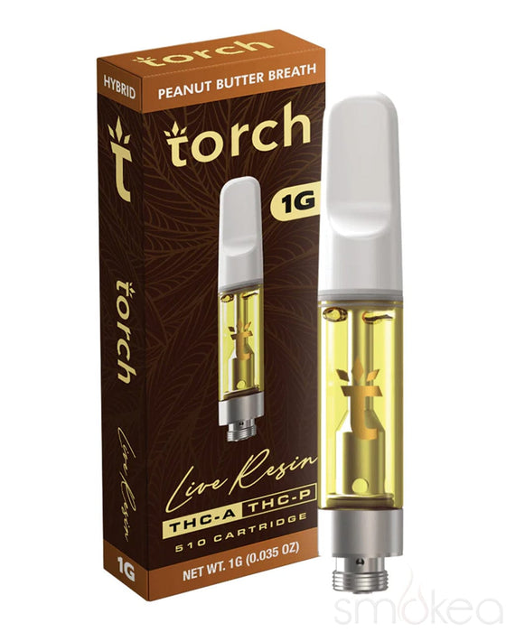 Torch 3.5g THCA T5 Diamond Infused Cartridge - Blue Dream