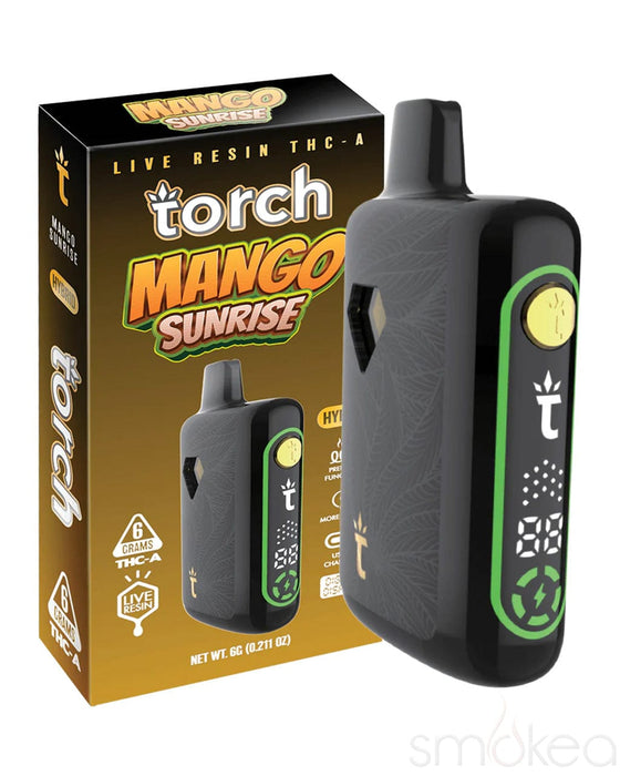 Torch 6g Pulse THCA Live Resin Blend Vape - Crazy Melon