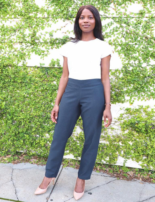 Midnight Navy Blue Pants | Fair Trade Pants | Passion Lilie
