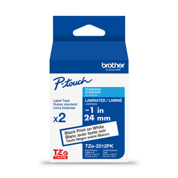LM Tape Compatible TZe-S551 1 Black On Blue Extra Strength Tape