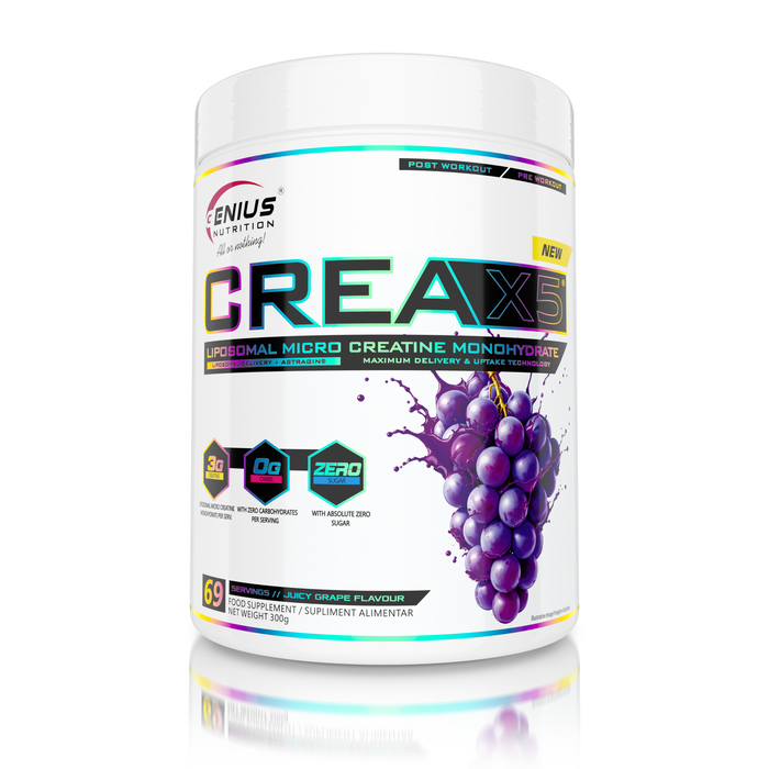 CREA-X5® LIPOSOMAL 300g/69serv – Genius Nutrition®