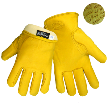 XPro Summer Leather Work Gloves – Goatskin, Waterproof, Kevlar-Lined, ANSI Cut Level A6
