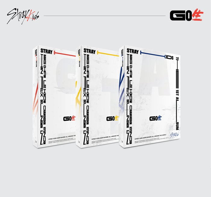 Stray Kids GO生 GO LIVE 1st Album | Yellow Blue Red Ver | God's
