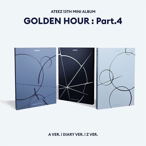 ATEEZ GOLDEN HOUR Part 4 Album (A/DIARY/Z) | ATEEZ 13th Mini Album