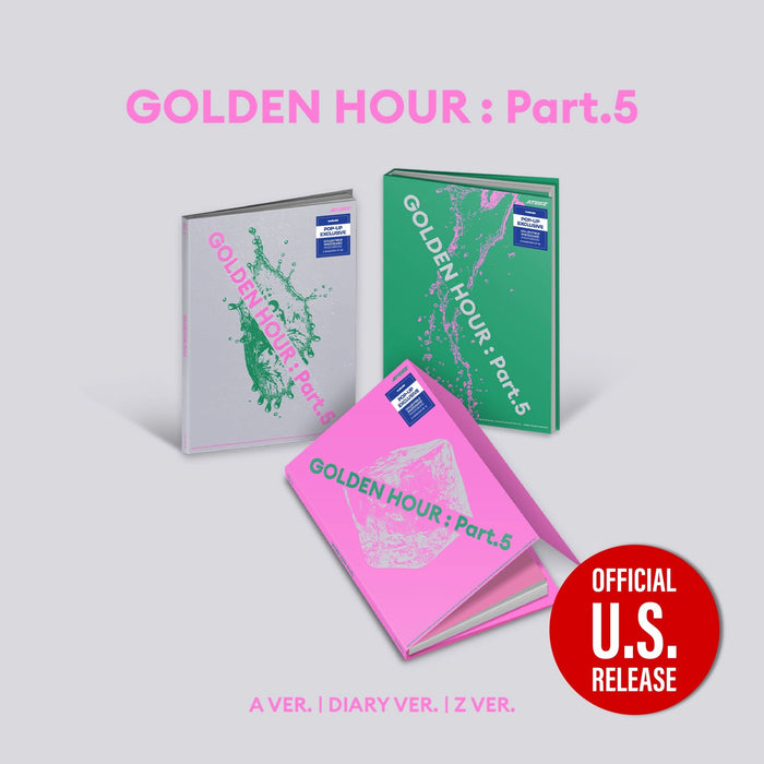 ATEEZ GOLDEN HOUR Part.5 Photobook Ver. Pop-UP Exclusive | Kpop