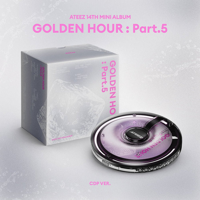 ATEEZ Adrenaline (Speed Up Ver.) Single CD | GOLDEN HOUR | KQ