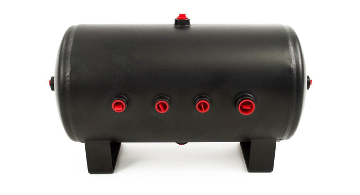 5 Gallon US Made Steel Air Tank - 8 NPT Ports | HornBlasters