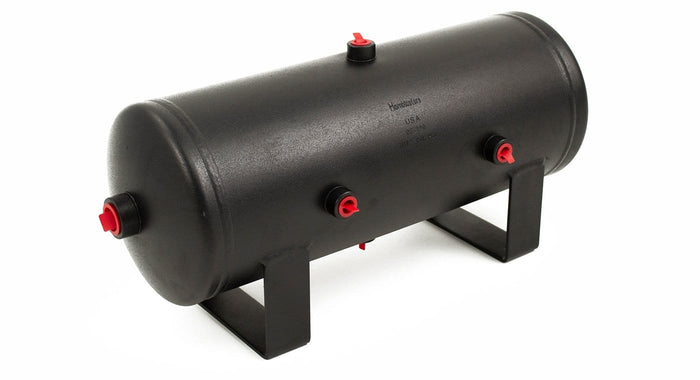 エアーホーンタンク AIR HORN TANK 10kg/cm2 NIKKEN 2 Gallon US Made Steel Air Tank 150 PSI - 6 NPT Ports | HornBlasters
