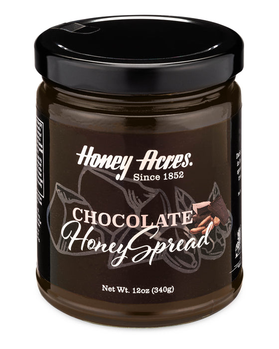 Chocolate Honey Spread - Clover honey & Unsweetened Chocolate