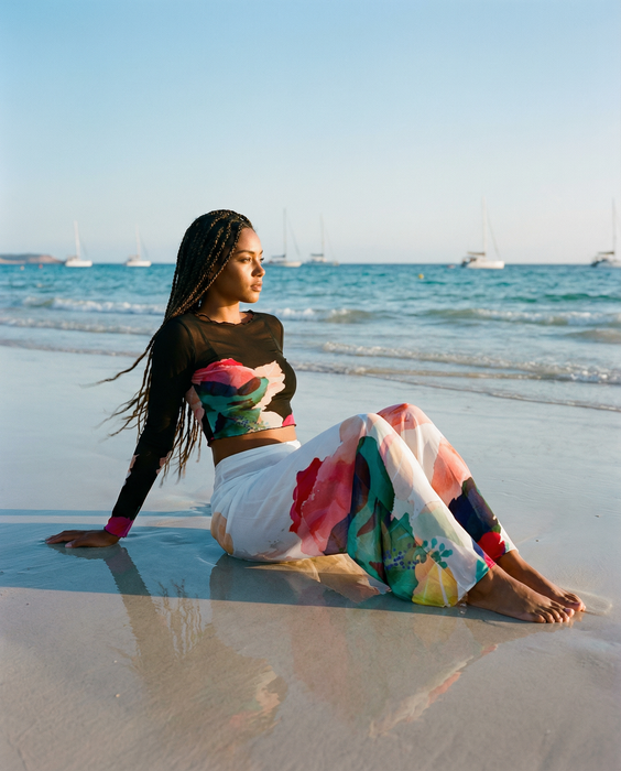 Alis Sheer Crop Top – Avid Swim