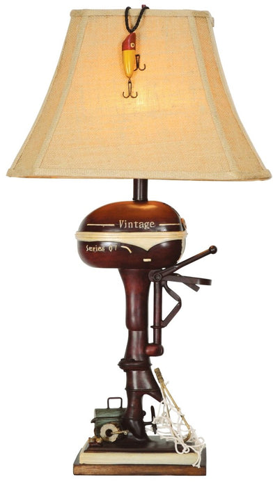 Vintage Boat Motor Table Lamp | Ozark Cabin Décor LLC Vintage Boat Motor Table Lamp | Ozark Cabin Décor LLC