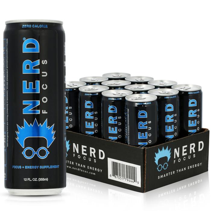 NERD FOCUS Zero Calorie Nootropics Energy Drink – NerdFocus