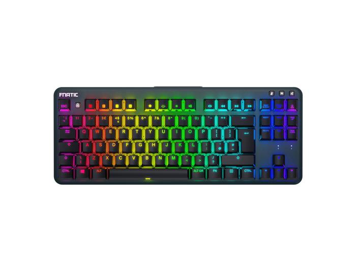 MiniStreak RGB Tenkeyless Silent Red | Worldwide Shipping - Fnatic