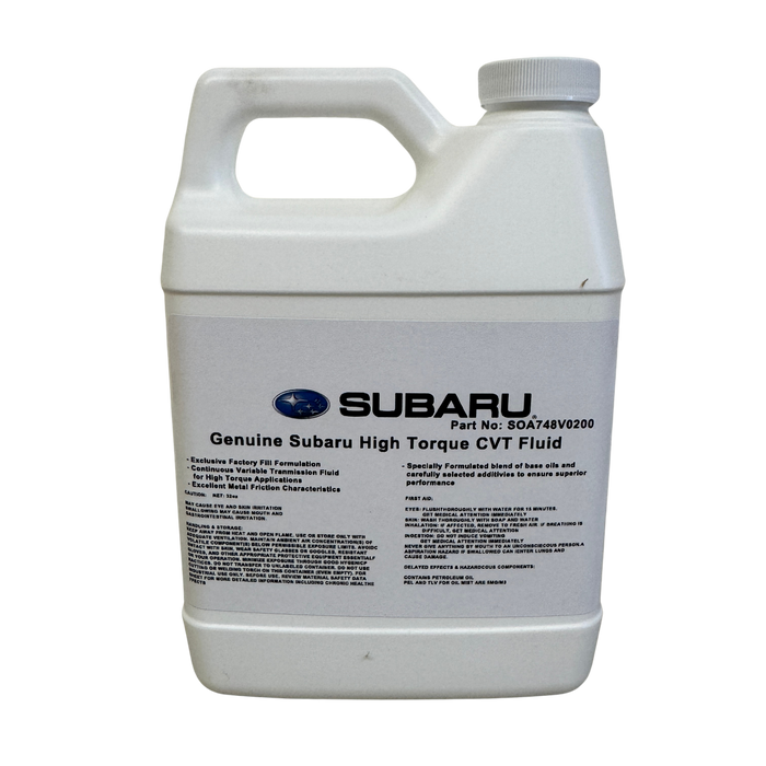 Subaru OEM CVTF-II Fluid | New Provisions Racing