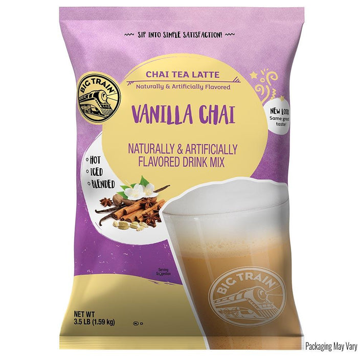 Big Train Spiced Chai Tea Latte Mix – 3.5 lb Bag | J.L. Hufford