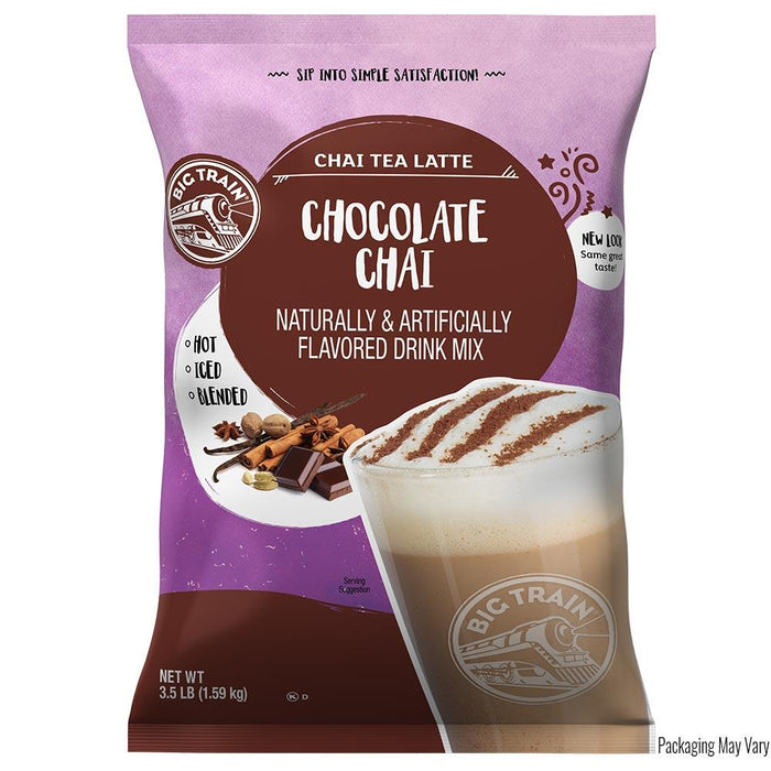 Big Train Decaf Spiced Chai Tea Latte Mix – 3.5 lb Bag | J.L. Hufford