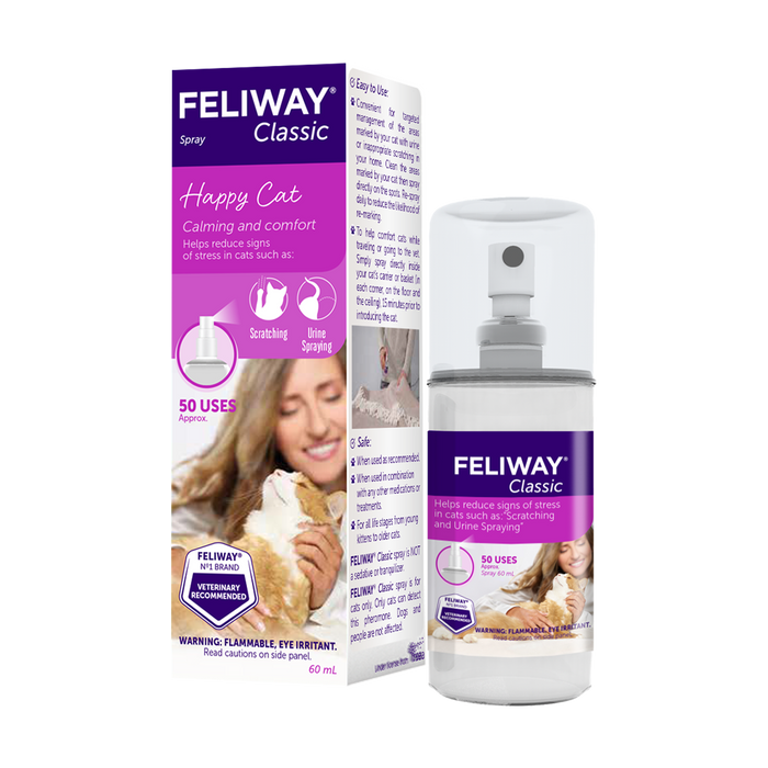 FELIWAY® Classic Spray | Calming Pheromone Spray for Cats