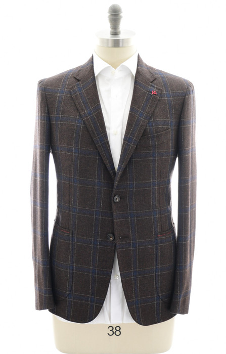 Boglioli 'K Jacket' Sport Coat Cotton Moleskin Blue
