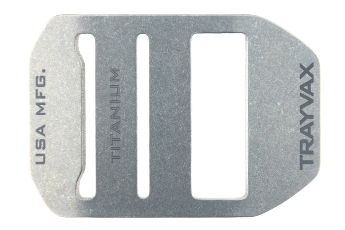 Trayvax | Titanium Cinch Belt Buckle