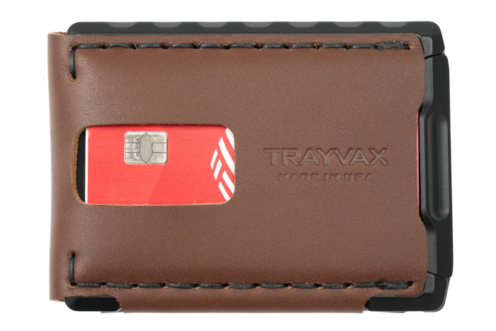 Venture Billfold Wallet | Black Ano | Frontier Brown