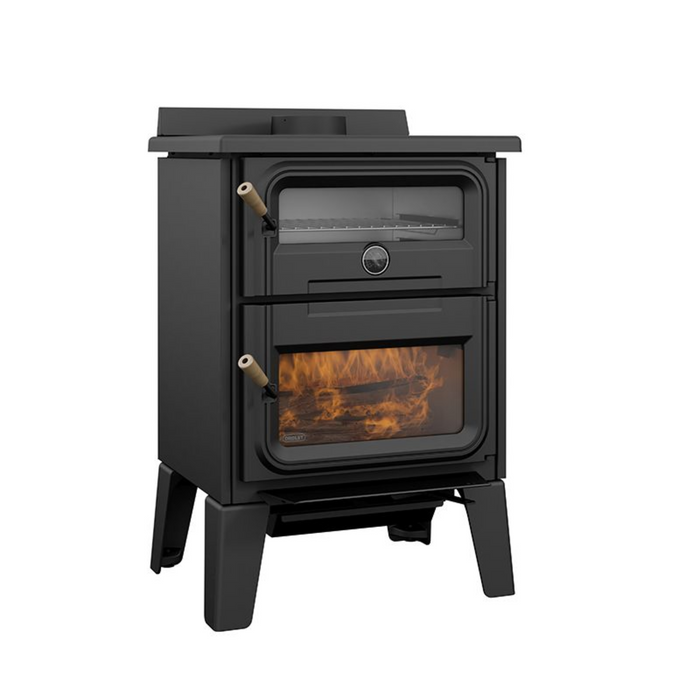 Drolet Black Stag II Wood Burning Stove DB03411 — Rise
