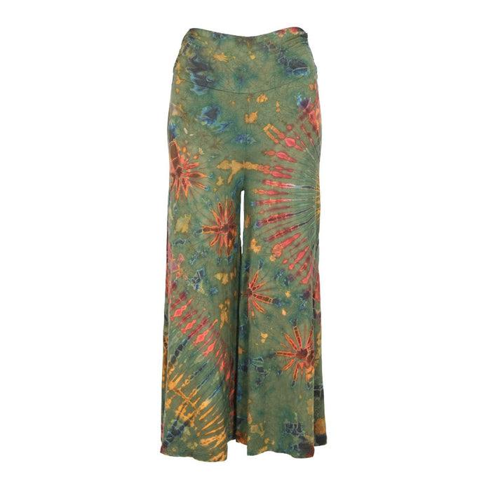 Pantalon Enfant Lofbaz – Harem Thai Aladdin – Vert Bohème – Taille 3T