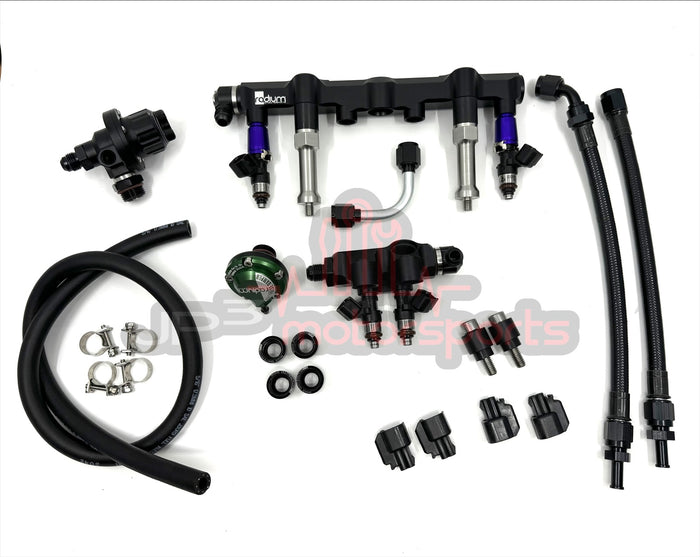 Mazda RX7 FD3S 13B-REW Engine Fuel System (Xcessive LIM) (6an feed