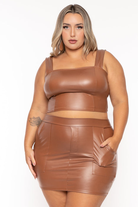 Women's Plus Size Camila Top - Black - Curvy Sense