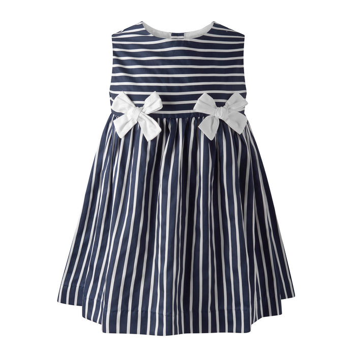 Red Classic Smocked Dress for Girls