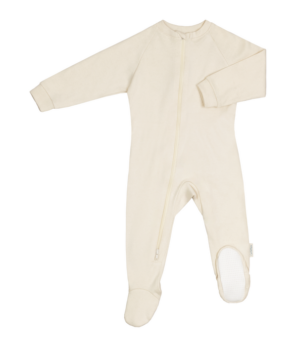 Long Sleeve Organic Cotton Fleece Sleeper Bag TOG 2.0 | CastleWare
