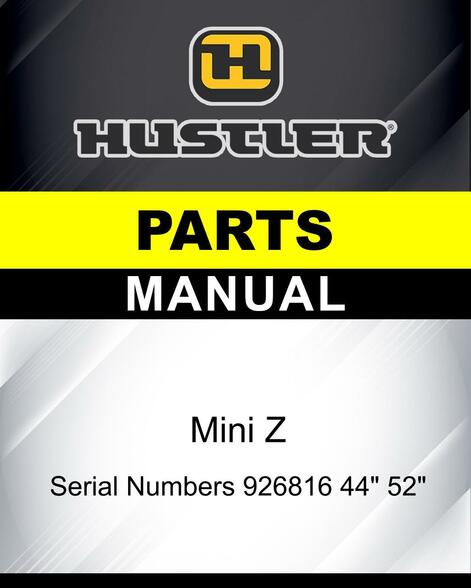 Hustler Mini Z SN 926816 44