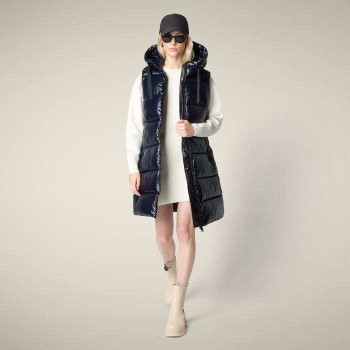 Women's Vest Iria in fox brown - Save The Duck