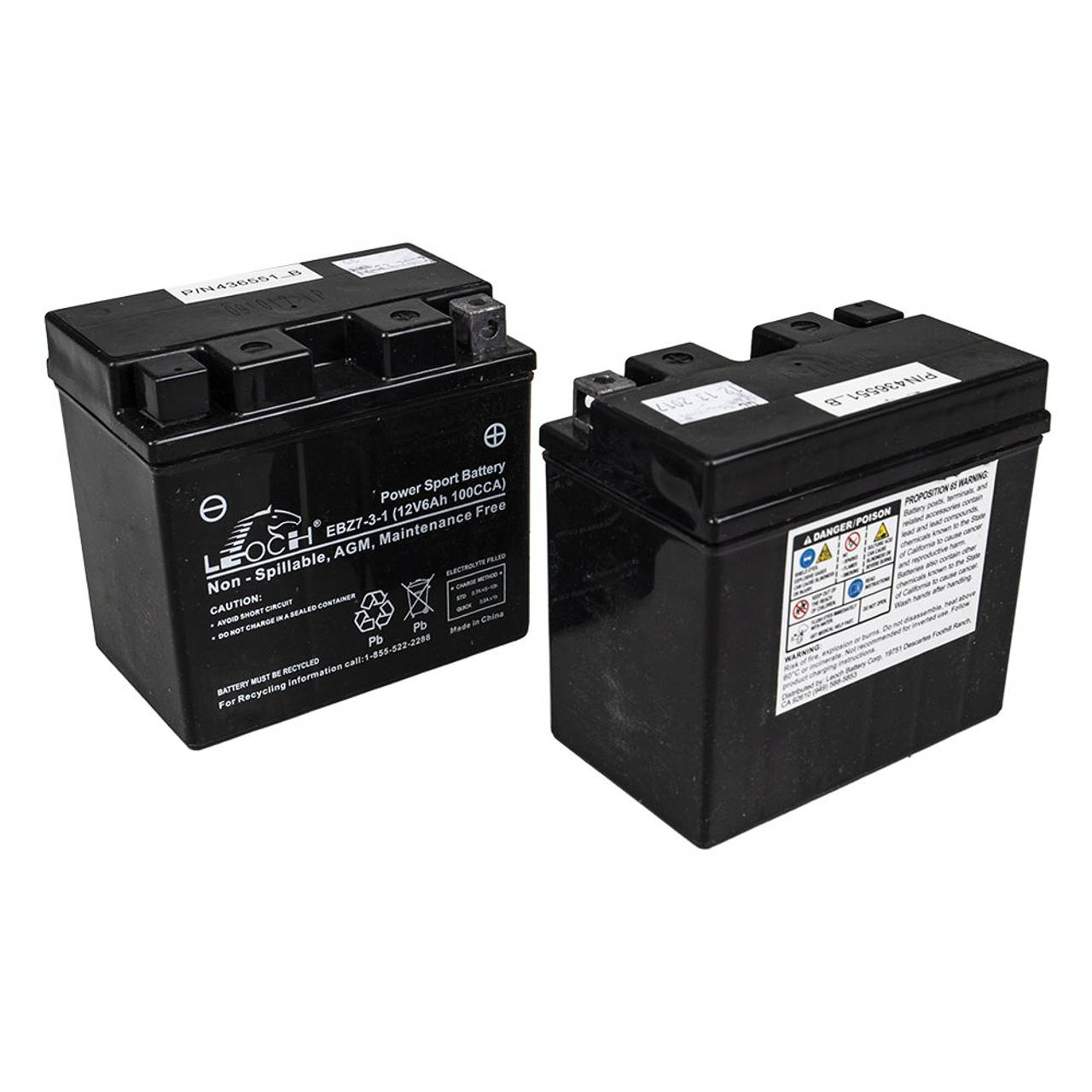 Husqvarna 532436551 Battery 6a 12v Leoch Agm - Genuine Part