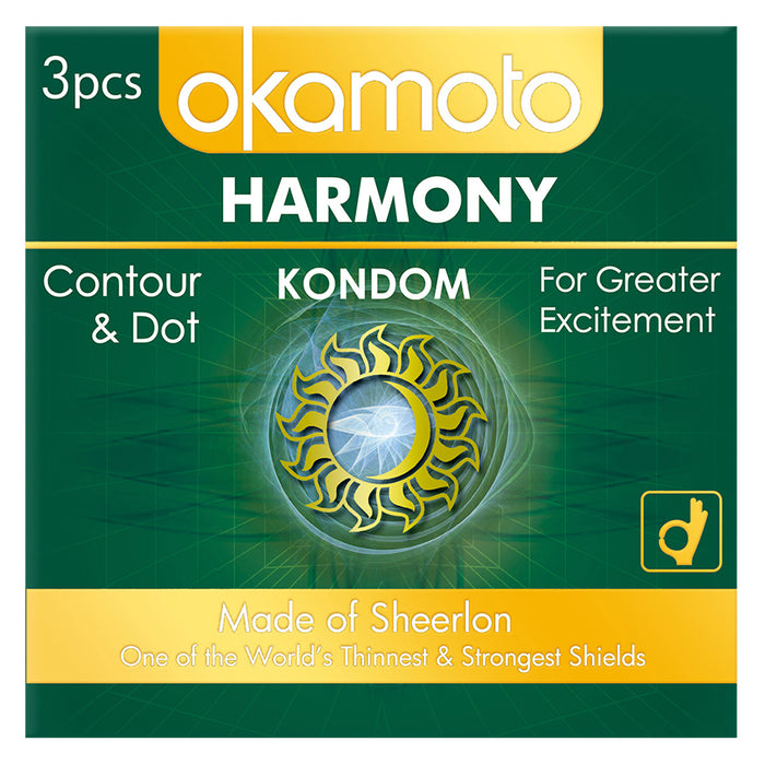 Okamoto Kondom Harmony - 3 Pcs Product Image
