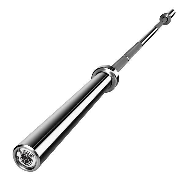 20KG Hard Chrome Gym Bar with Stainless Sleeves - Blemished