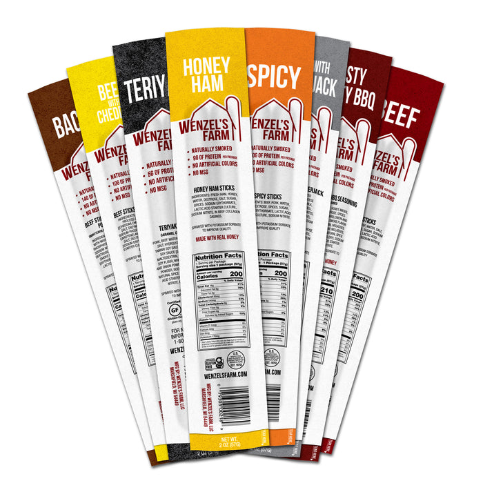 spicygemMeteoriteBOWL2個セットsrl Spicy Snack Stick Variety Pack – Wenzel's Farm