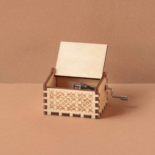 美品A LIFE IN WORDS AND MUSIC [7CD BOX] Music box 'Wooden box' - miium