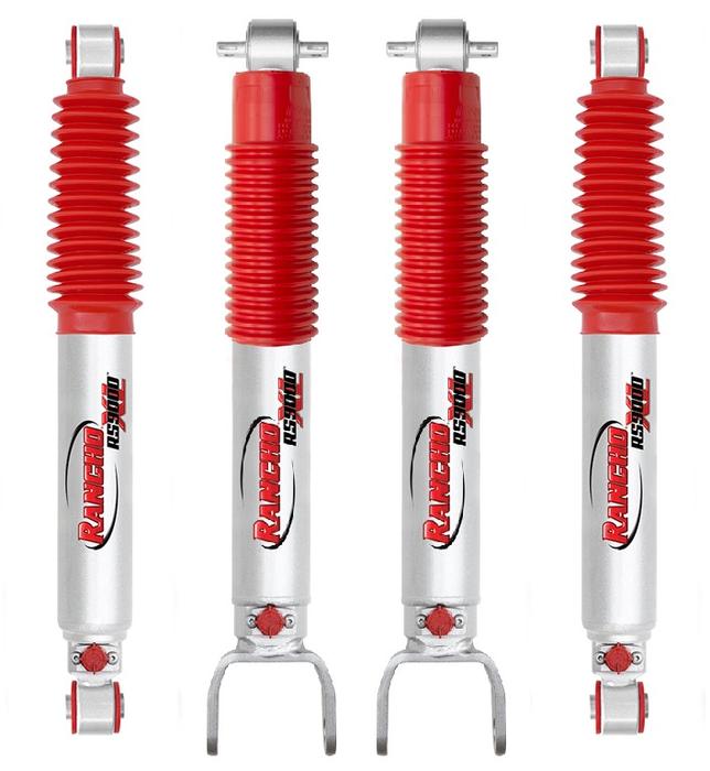 RANCHO RS9000XLショックアブソーバー 4本セットJLラングラー用 Rancho RS9000XL Shock Set – 2018-2026 Jeep Wrangler JL