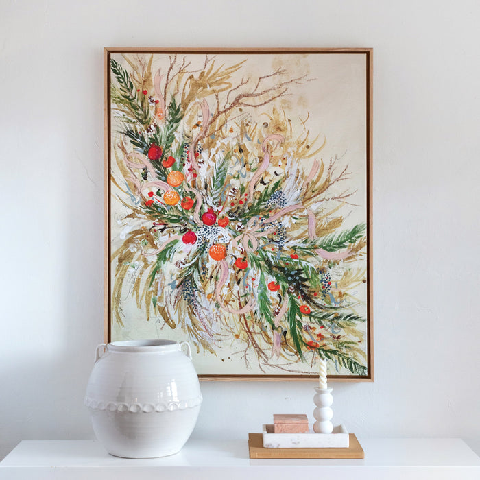 Wild Garland Canvas Wall Art